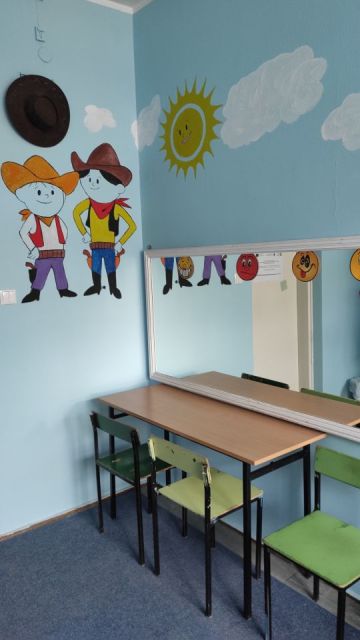 Zdjęcie przedstawiające salę logopedii